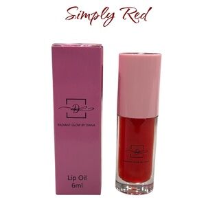 “Simply Red” Lip Oil— Radiant Glow by Diana